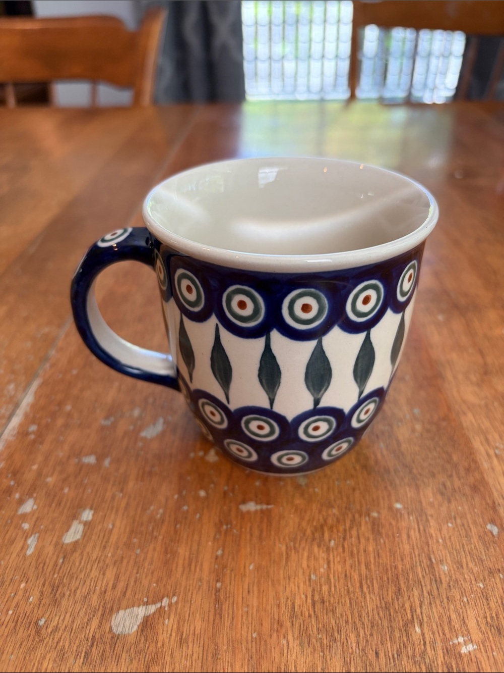 Polish Pottery Coffee Mug Boleslawiec